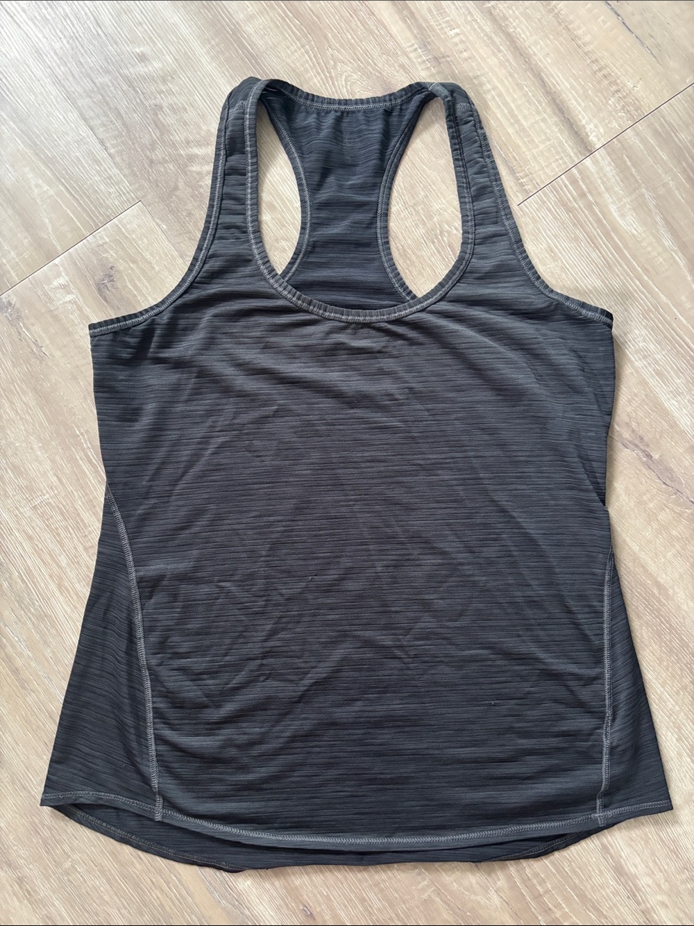 Athleta charcoal Racerback Tank Top